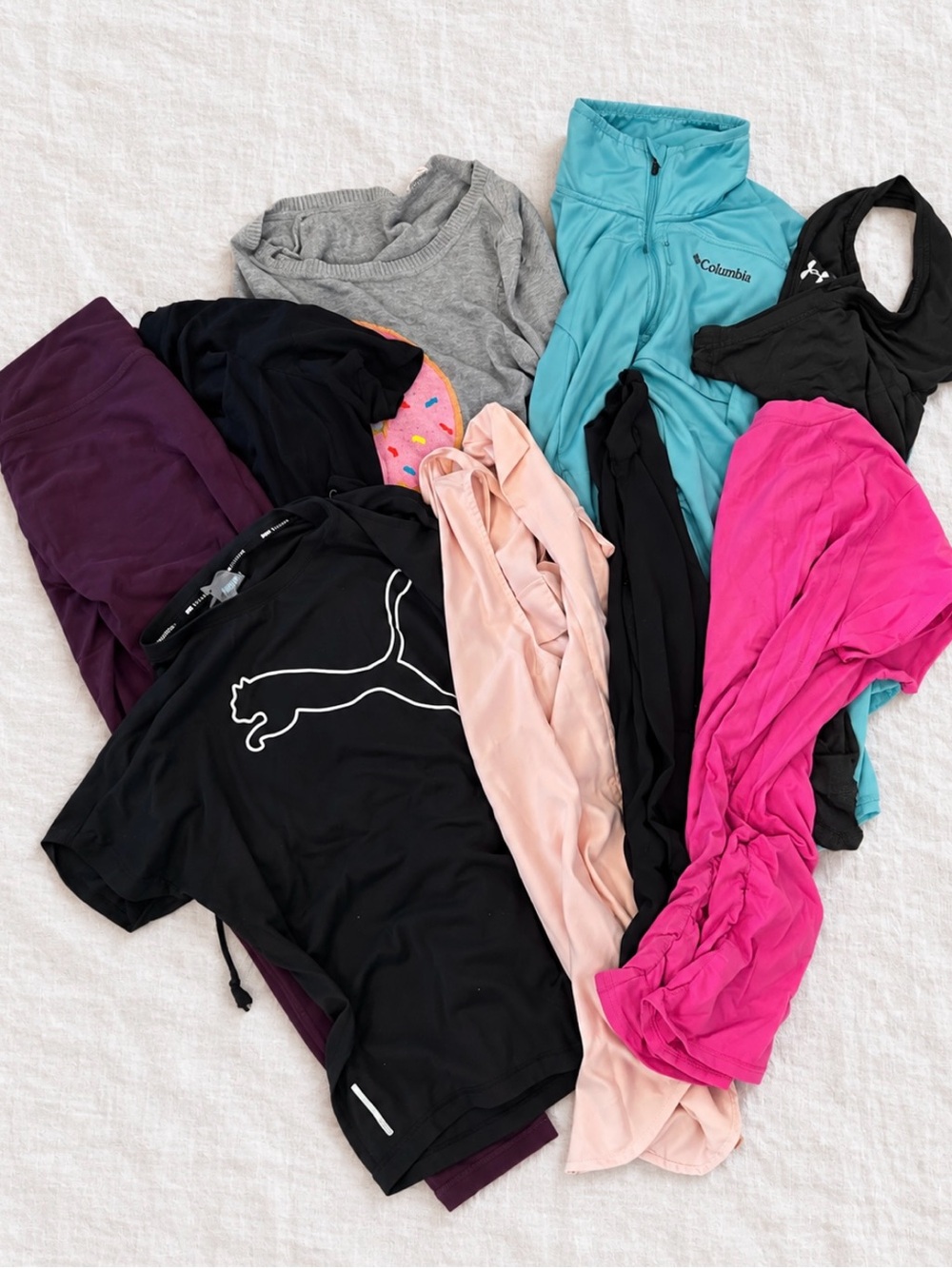 Women’s Activewear Clothing Lot Size Medium Puma Columbia Bench Jones New York